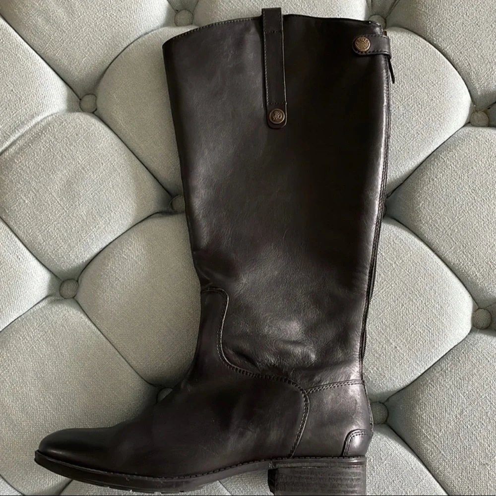 Sam Edelman Penny2 Wide Calf Boots - Picture 6 of 11
